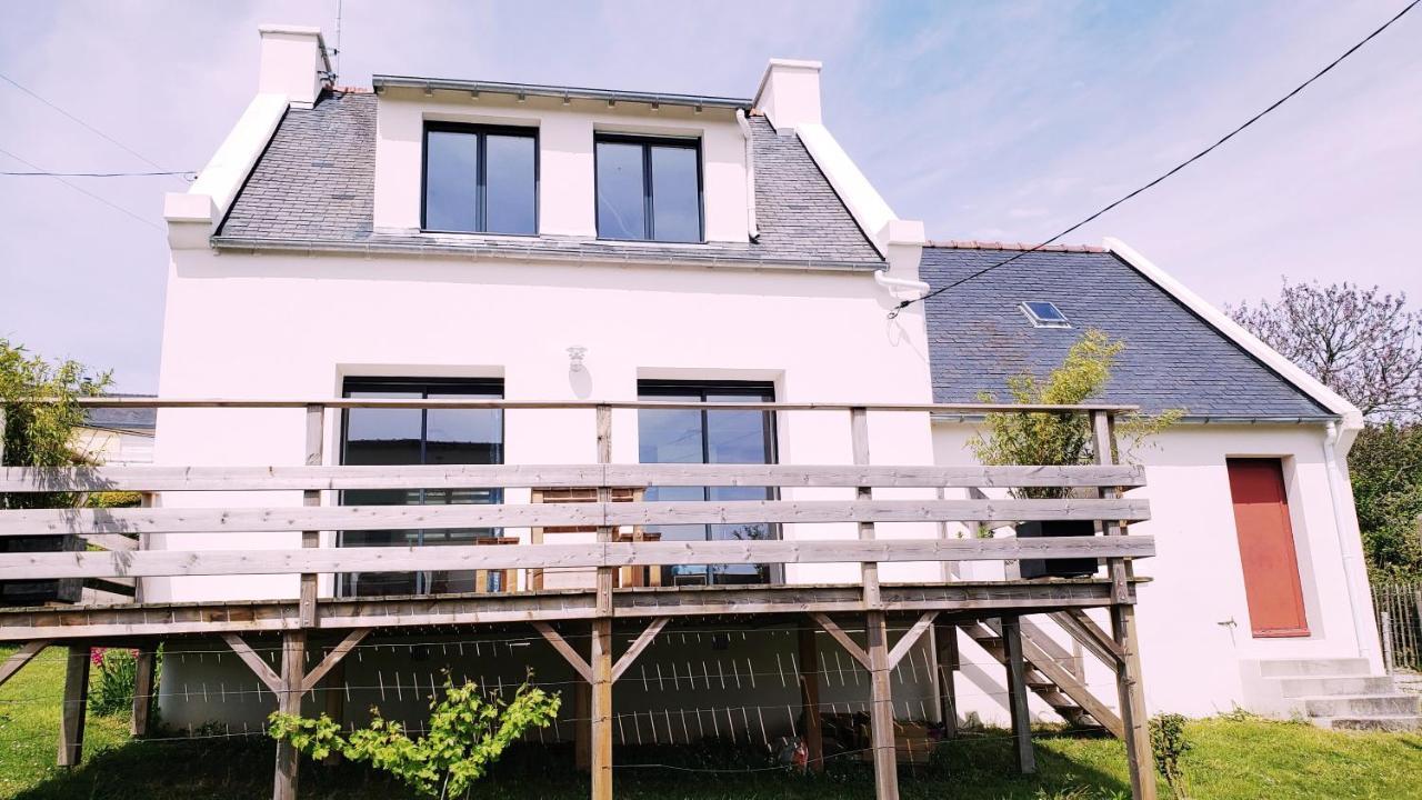 Maison proche du bourg de Crozon et des plages de Morgat Extérieur photo